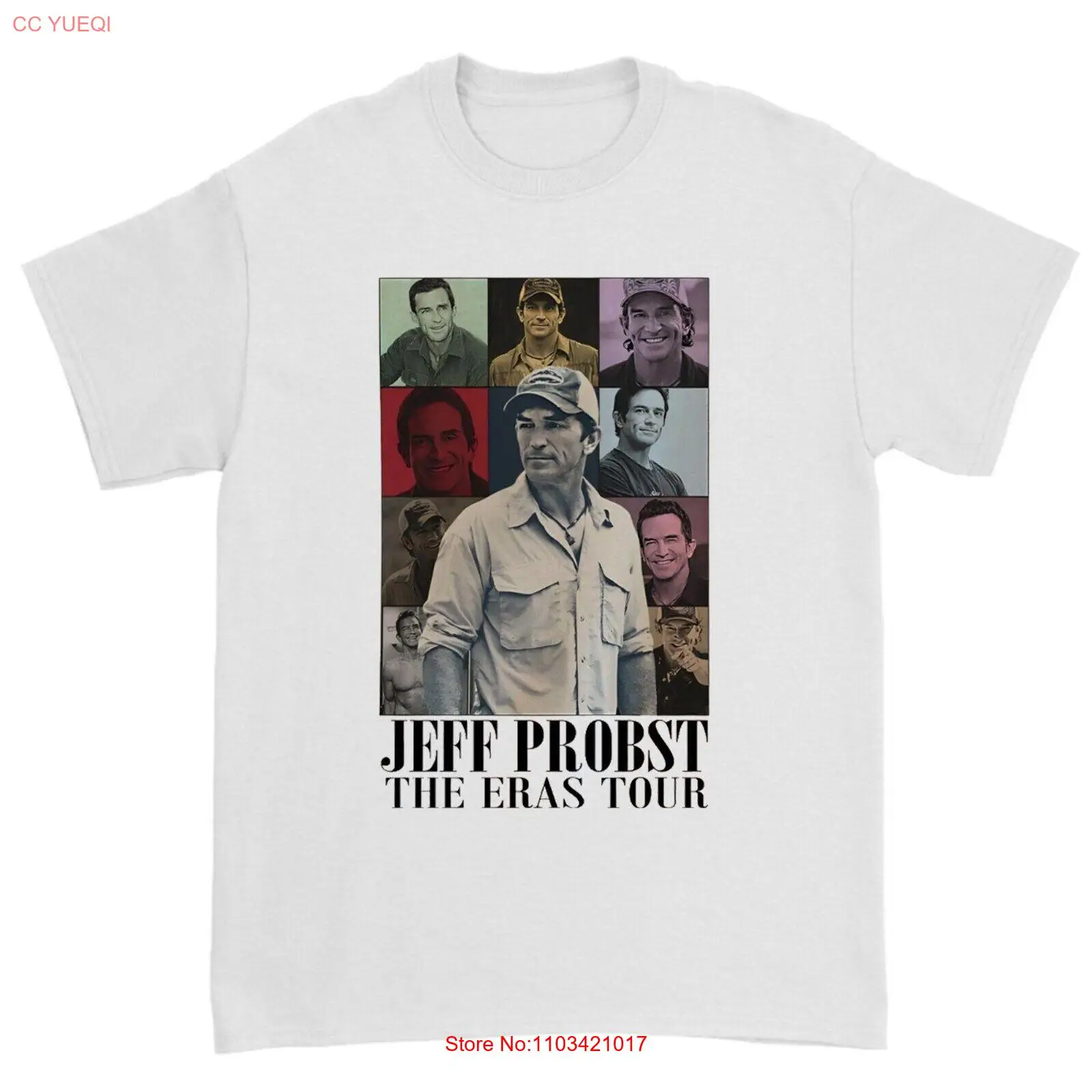 Рубашка в подарок Джефф пробст Merch для фанатов Джеффа пробста ретро футболка 90