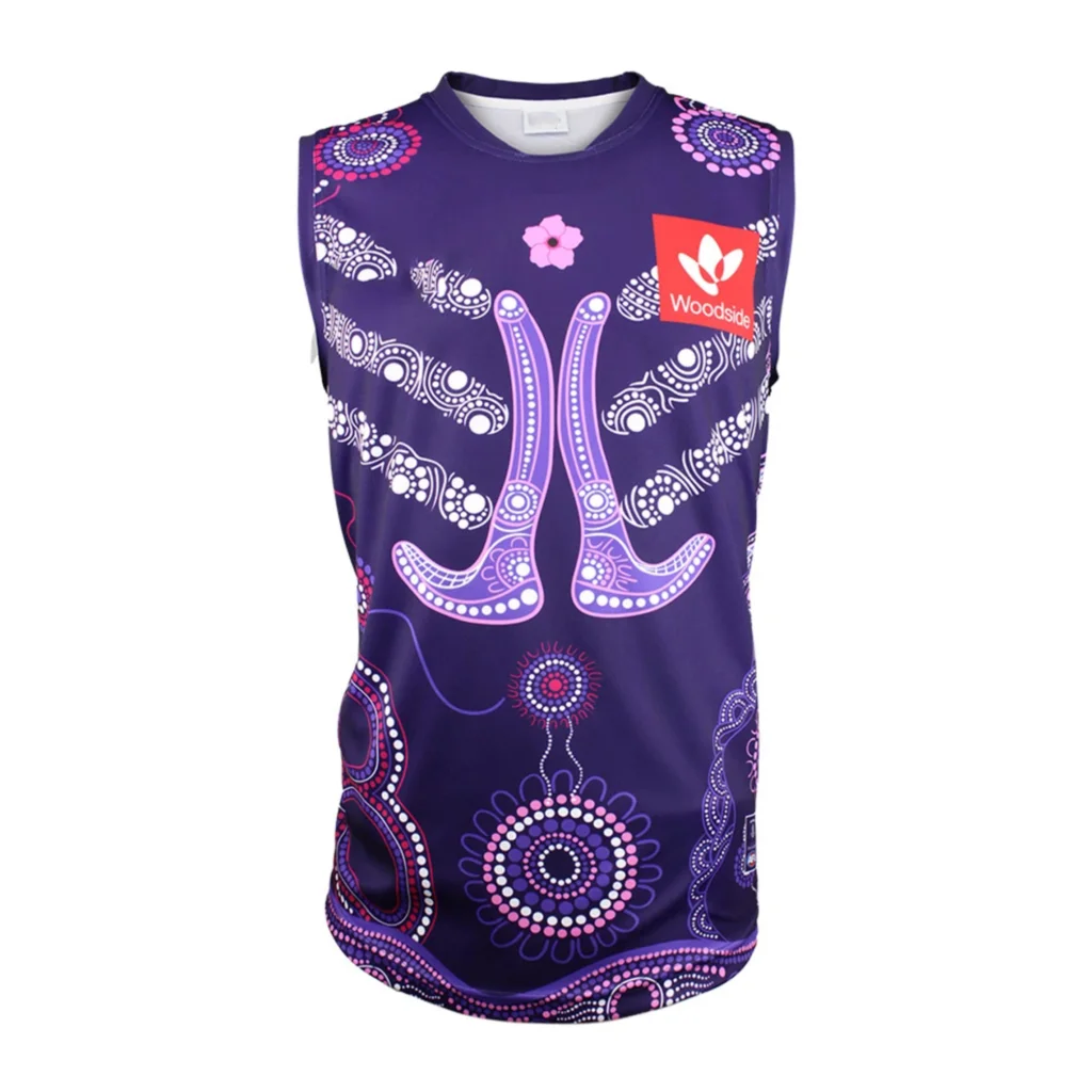 

Fremantle Docker 2021 Authentic Indigenous Guernsey Rugby Jersey