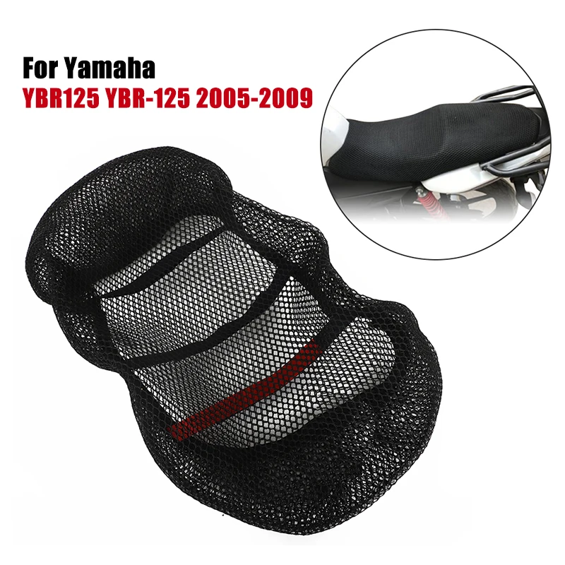 

Motorcycle Cushion Seat Cover For Yamaha YBR 125 YBR125 2005 2006 2007 2008 2009 Nylon Fabric Saddle Seat Cover Pad Protector