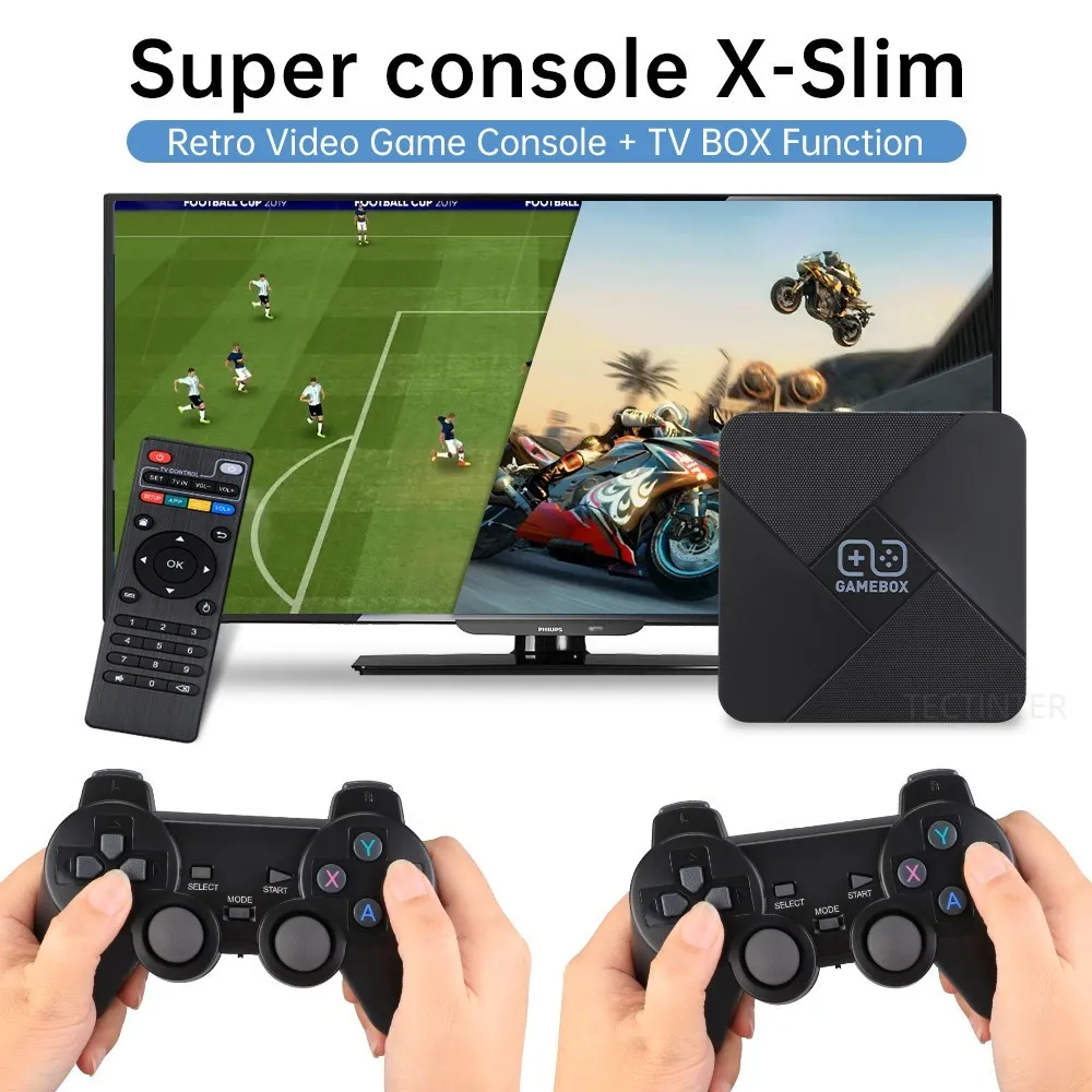 Игровая консоль 4K в стиле ретро