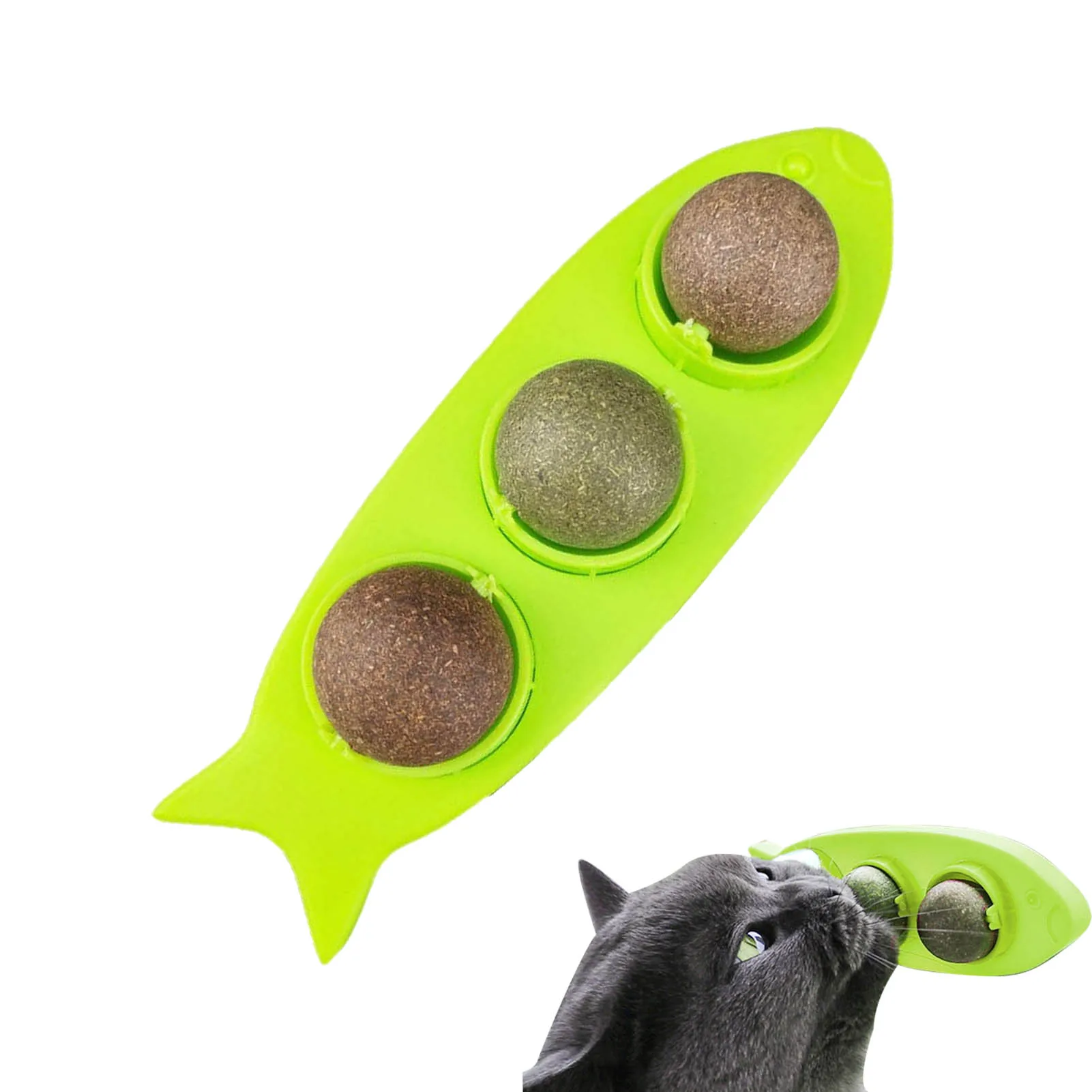 

Catnip Wall Balls Natural Catnip Toy Safe Healthy Rich In Plant Fiber Catnip Wall Balls Get Rid Of Hairballs Cat Nips Toys