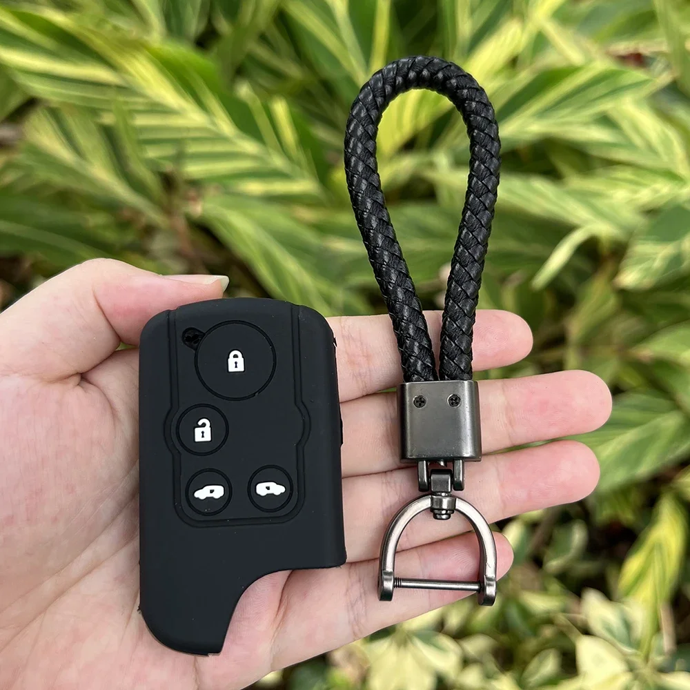 

Резиновый чехол для автомобильного брелока, силиконовый защитный чехол для Honda Freed Elysion Stepwgn Spada Insight Step Wagon RK C-RZ Shuttle Remote