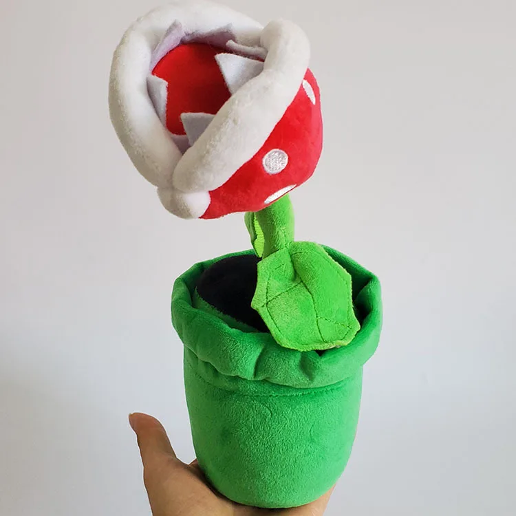 

Super Mario Anime Figure Rafflesia Spp. Potted Short Plush Doll Filled with PP Cotton Children Toy Game Peripheral Birthday Gift