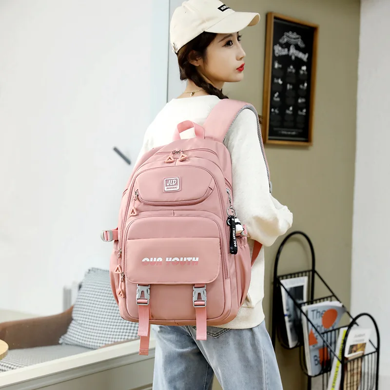New backpacks  school backpack  backpack women  cute backpack  sac a dos adolescent fille  back pack   simple    Softback