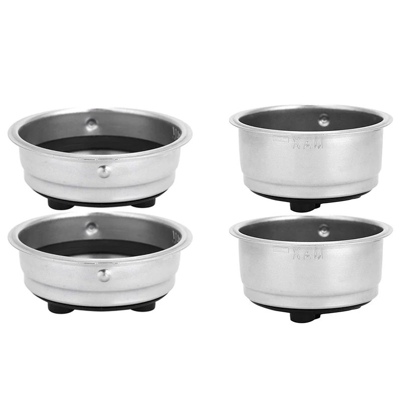 

2 Pack Detachable Stainless Steel Coffee Filter Basket Strainer Coffee Machine Accessories For Home Office