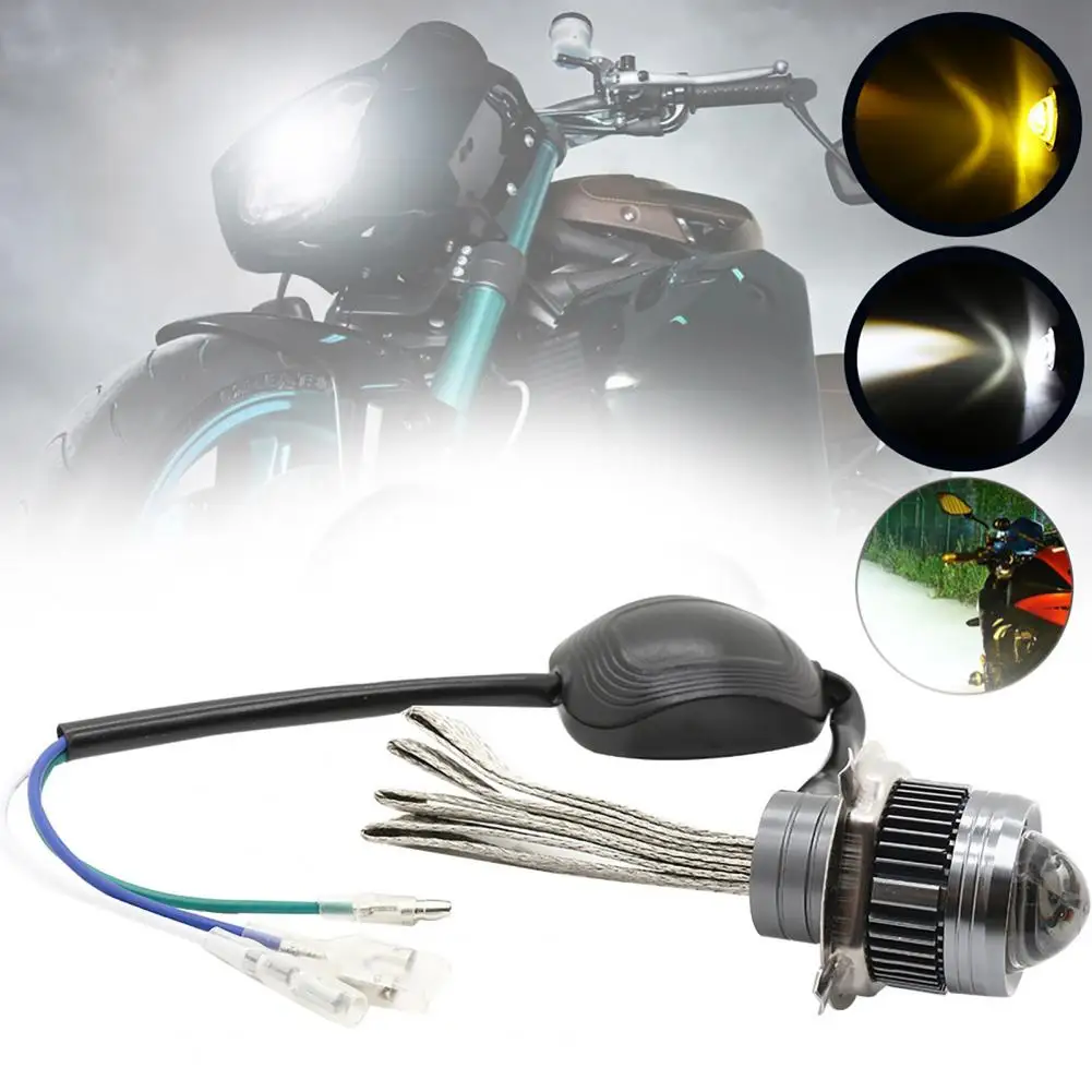 

Motorcycle Headlight High Durability Waterproof Aluminum Ultra-Bright LED Motorcycle Motorbike Front Headlight for Outdoor