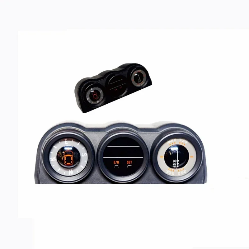Фото Подходит для Toyota FJ Cruze Triple Gauge, датчика высоты, датчика компаса, датчика температуры, оригинальные заводские аксессуары. №2