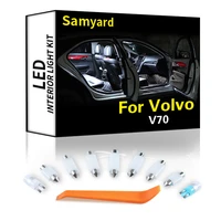 ceramics interior led for volvo v70 1996 2017 canbus vehicle bulb dome map reading trunk light error free auto lamp accessories