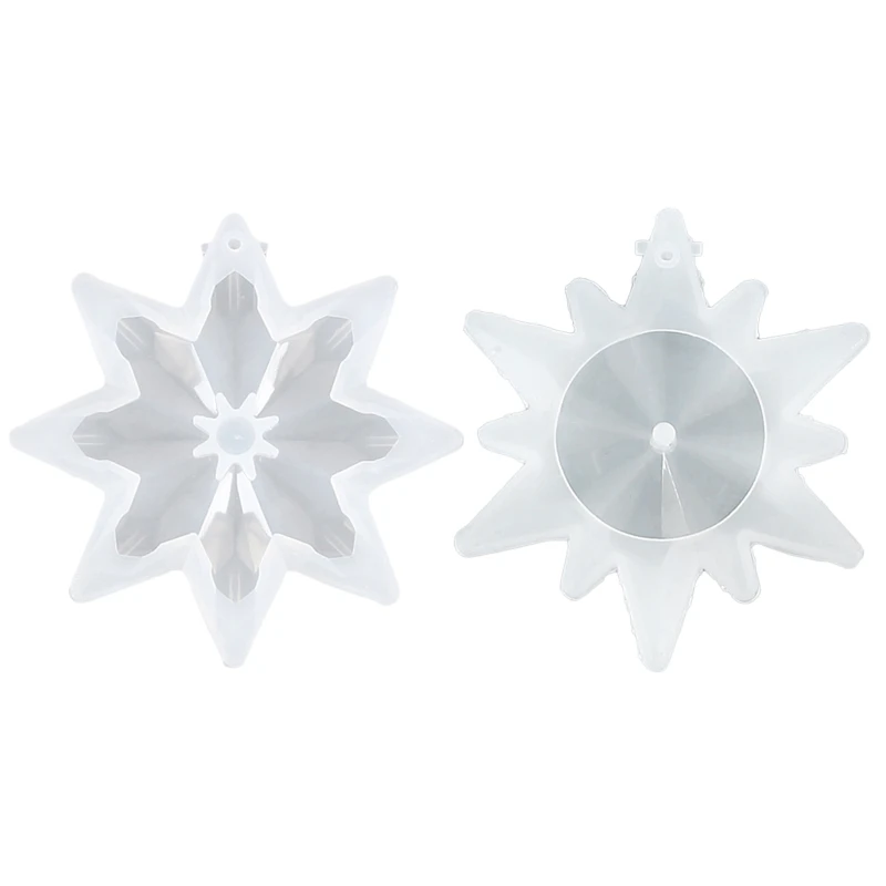 

2022 силиконовые формы в виде снежинок, создание формы для подвесок «сделай сам» из эпоксидной смолы, литые формы для рукоделия из смолы, инст...