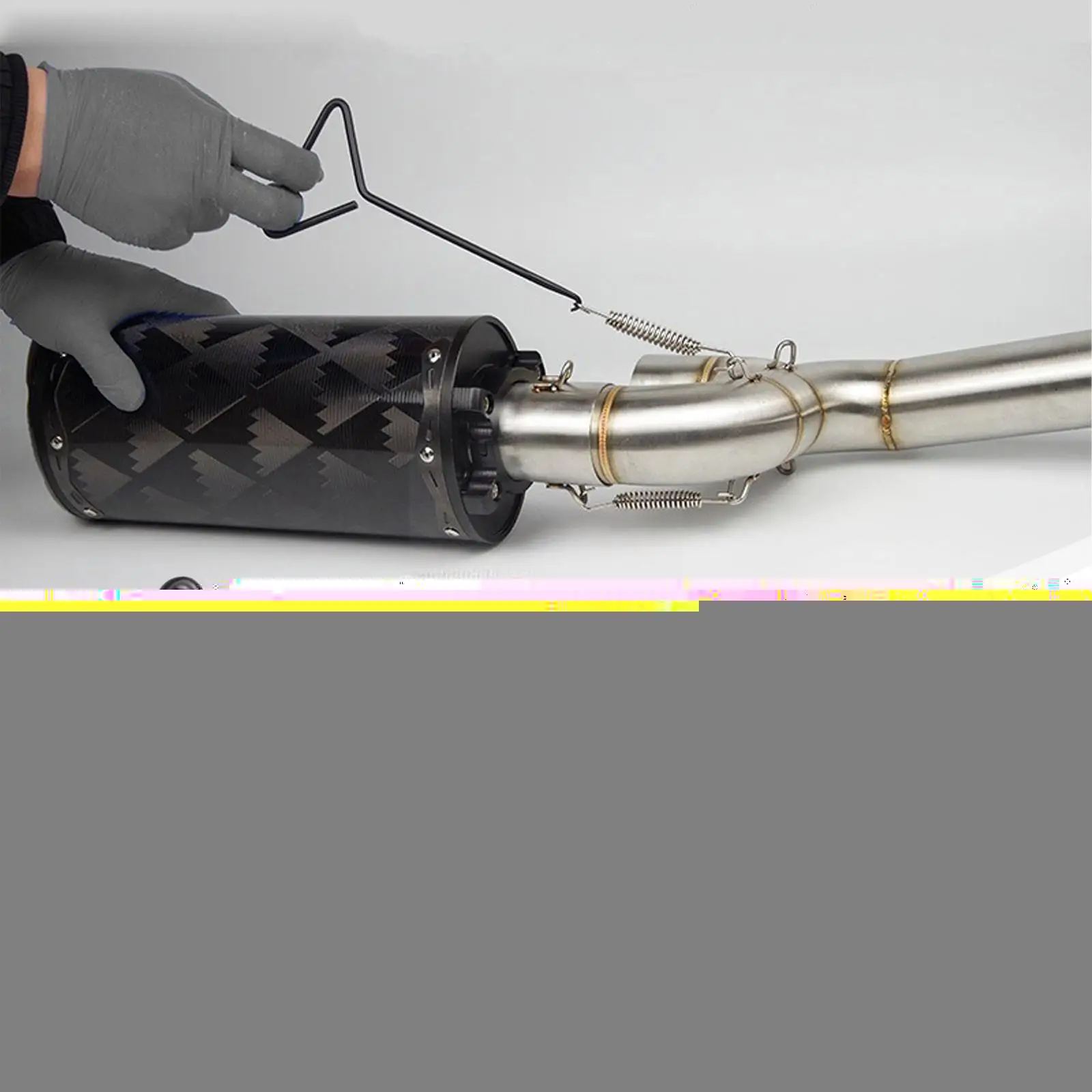 

Universal Motorcycle Exhaust Systems Spring Hook Puller Tool for Exhaust Pipe Seat Tank sidestand Brake Spring Hook E5F5
