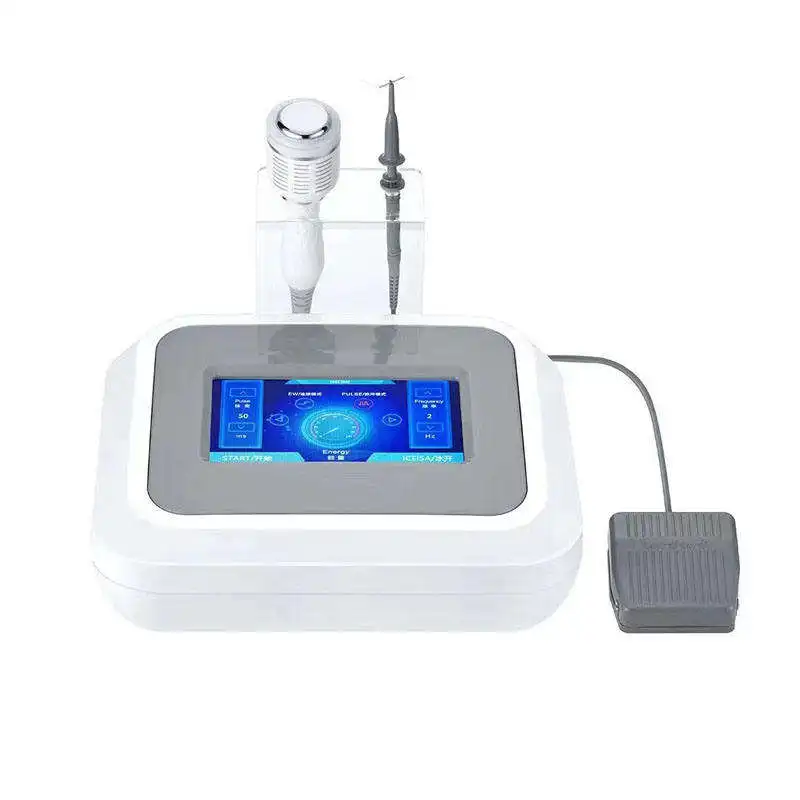 

60W face vein treatment diode laser spider vein removal 2 in 1 vasular removal blood vessel treatment with ice hammer portable
