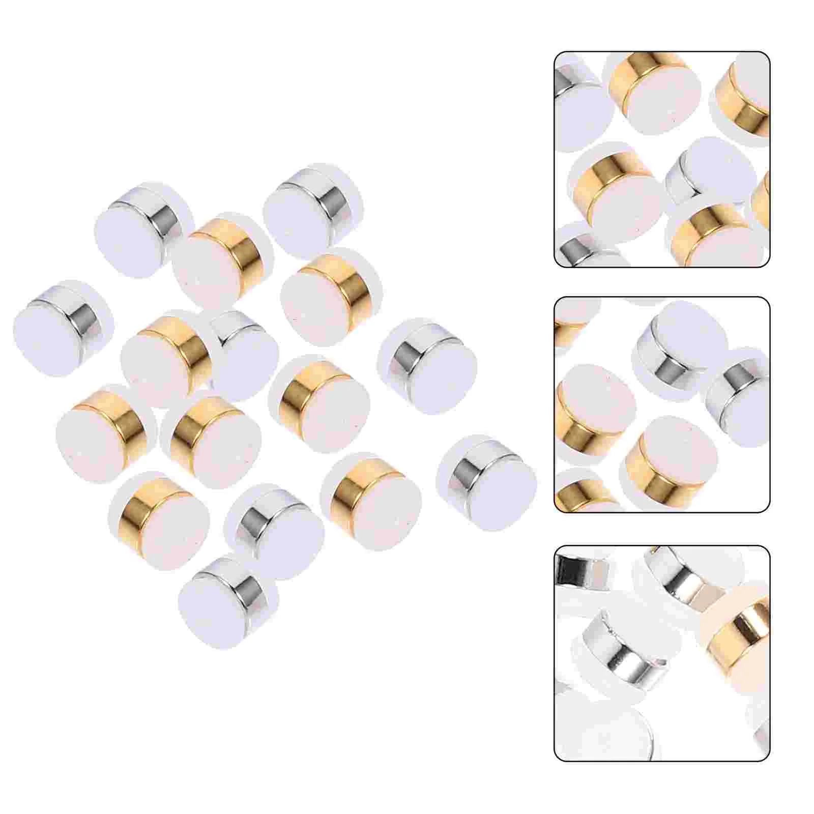 

Earring Backs Rubber Earrings Clutch Transparent Studs Backings Pads Clear Safety Decor Silicone Posts Ear Plugs Lifters Bullet
