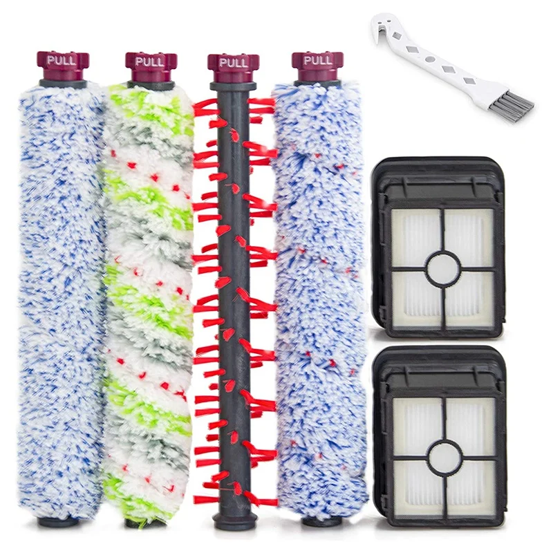 

Eplacements Brush Roller & Filters Set Compatible For Bissell Crosswave 1785 2306 2551 Series Wet Dry Vacuum Cleaner
