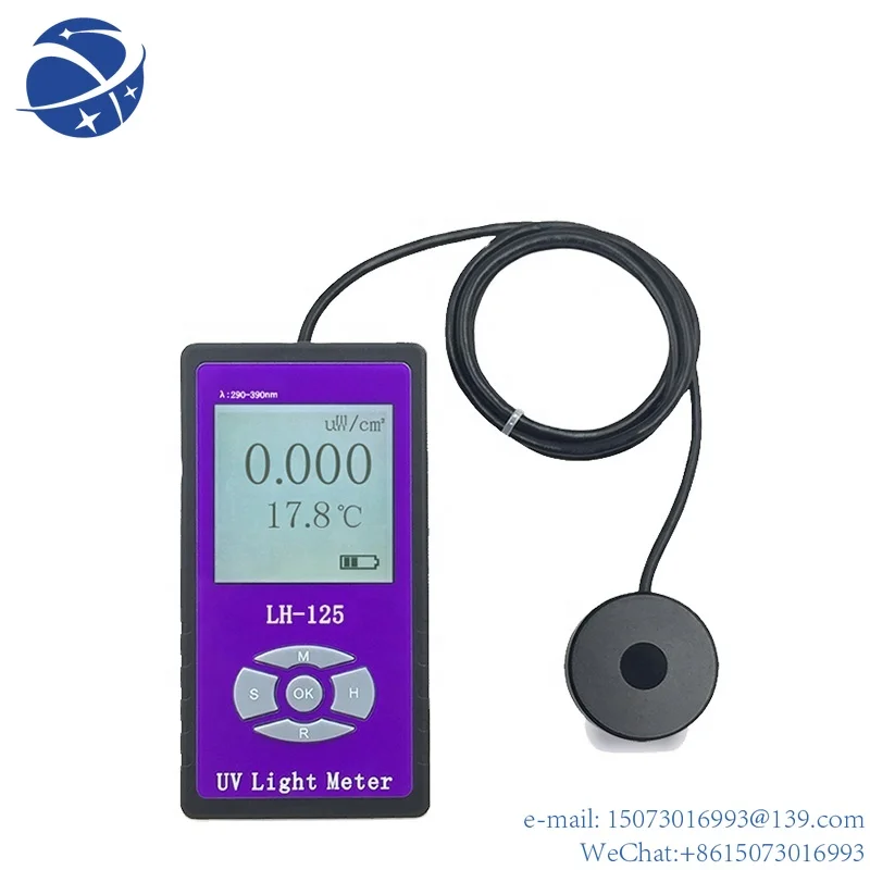 

Yun Yi UVA + UVB LH-125 Barrier Ultraviolet Transmittance Penetration Rate Irradiance Detector