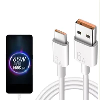 6a usb type c cable for huawei mate 40 p40 p30 pro honor fast charging cable 1m for xiaomi redmi note 7 8 pro 8a 6a type c cable