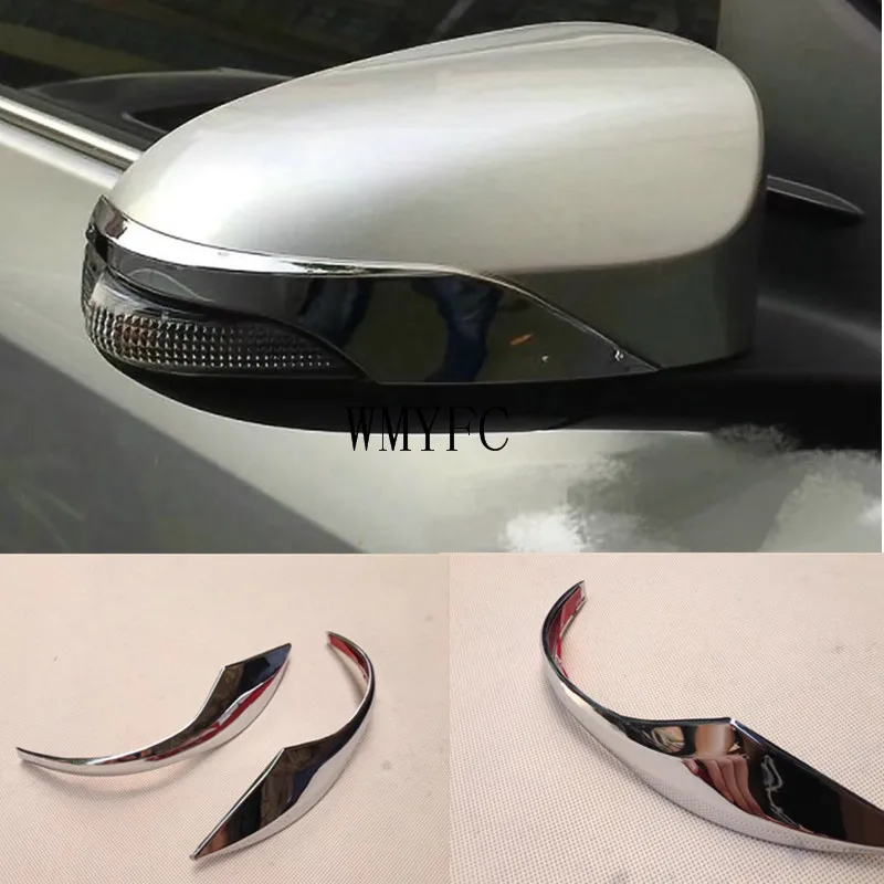 

Автомобильное боковое зеркало заднего вида, защитная декоративная крышка, отделка, автомобильный Стайлинг светодиодный светодиодной подс...