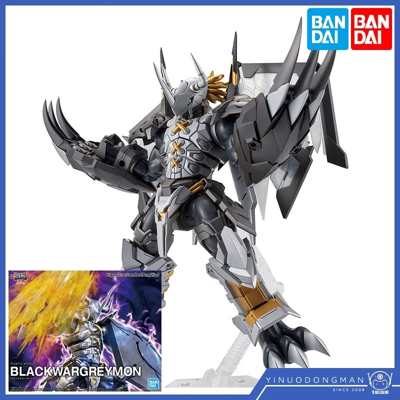 -rise Standard Amplified Digimon Adventure Wargreymon Anime Action Figure Model Toy Gift