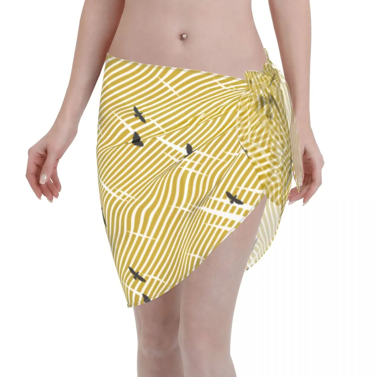 

Sexy Chiffon Swimwear Pareo Scarf Bird Eagle Animal Beach Cover Up Wrap Kaftan Sarong Skirts Beach Wear Swimsuit Bikini Cover-Up