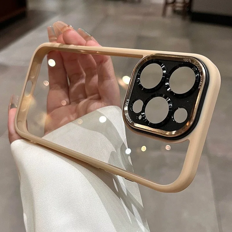 Прозрачный чехол для Apple Iphone 16 Pro Max 15 14 Plus 13 12 11 минималистичный противоударный