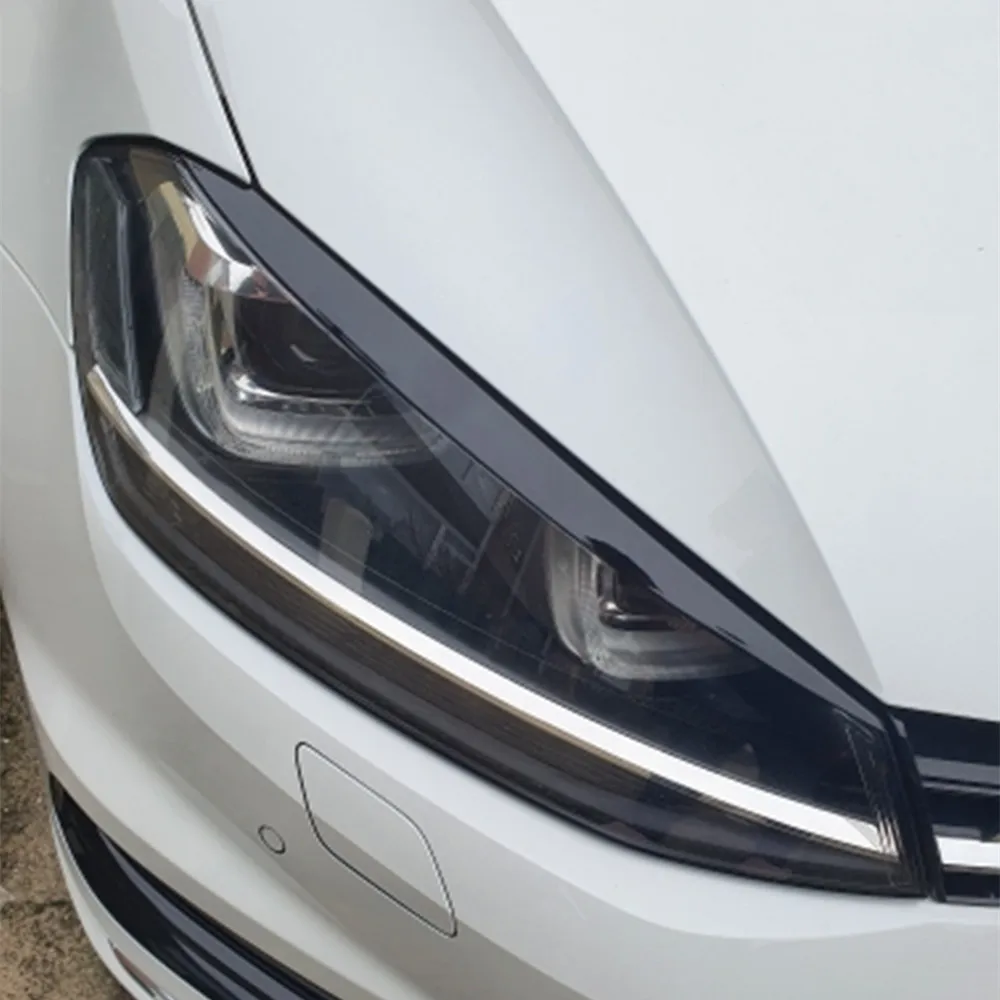 

Автомобильная накладка на фару для Фольксваген VW Golf 7 7,5 VII GTI GTD R MK7 MK7 2013-2017, наклейки