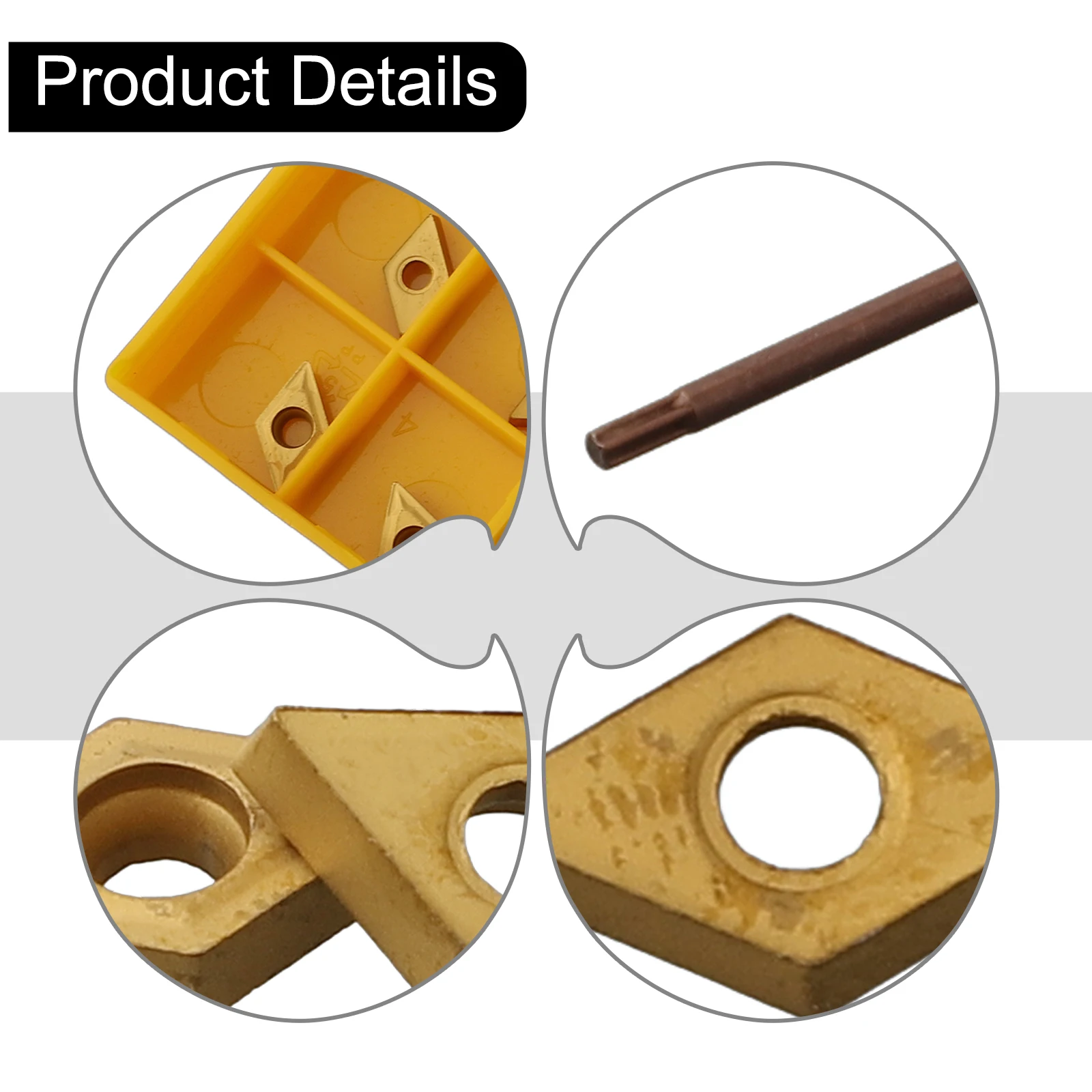 Новый DCMT 070204 US735 DCMT21.51 Детали лезвия Аксессуары для инструментов Твердосплавное