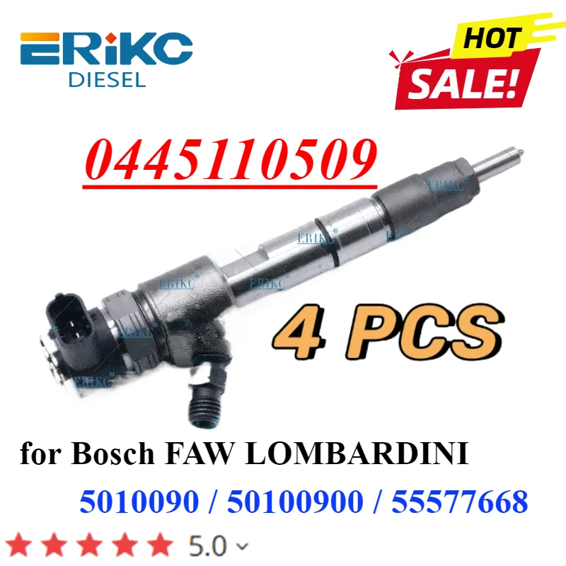 4 шт. 0445110509 дизельный насос полный Инжектор 0 445 110 509 распылитель двигателя сопло