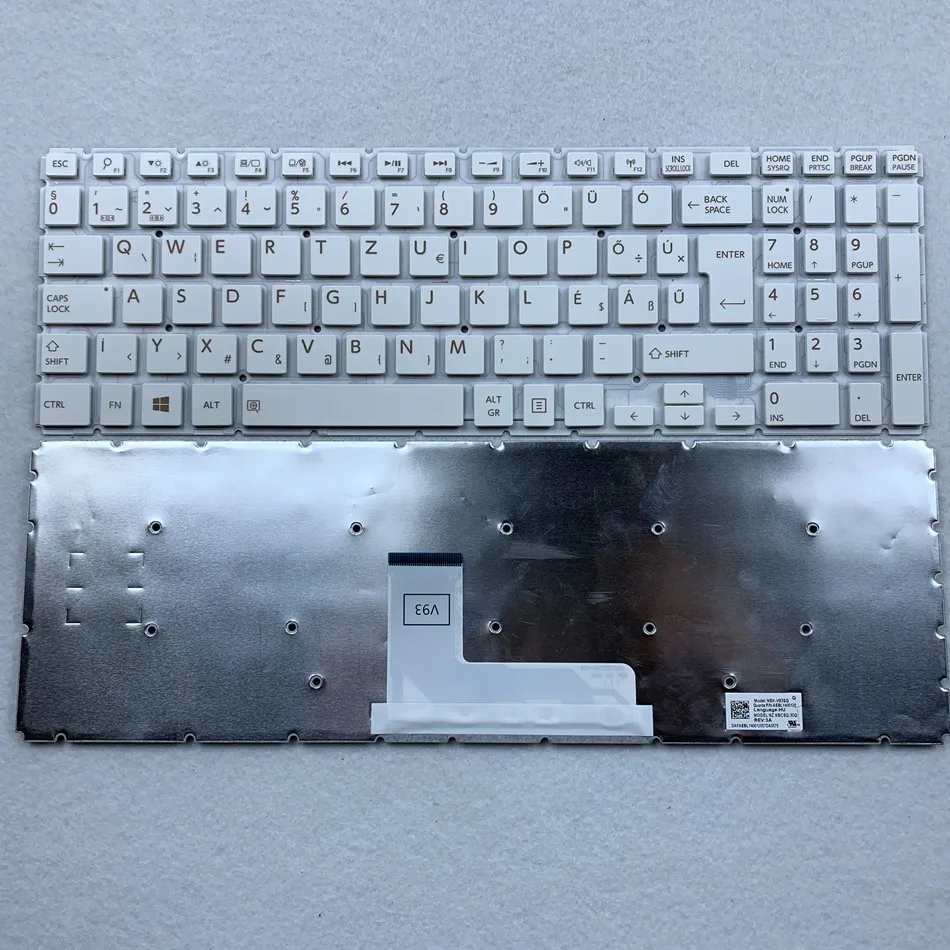 

Hungarian Laptop Keyboard For Toshiba Satellite L50-B S50-B L50D-B P50W P50W-B L50T-B L50DT-B L55-B L55T-B P55W-B 5254 Series