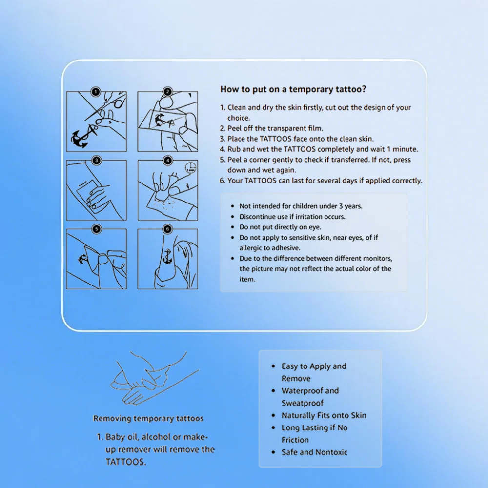 Временные татуировки, звезды и полосы, 63 шт., водонепроницаемые долговечные наклейки для тела, колокольчик Свободы, американский флаг для детей и мальчиков (art.: 3920cf91b4a7b) - 3920cf91b4a7b