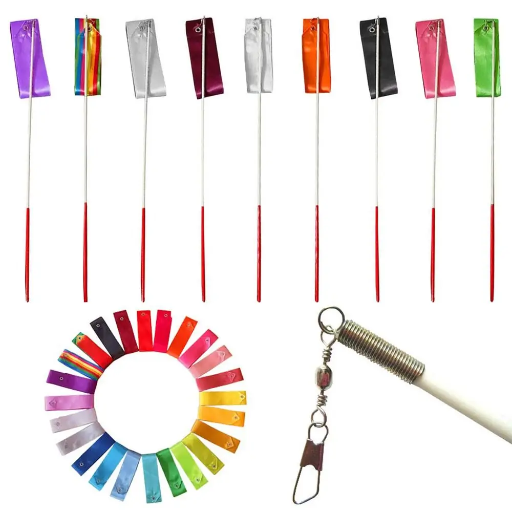 

Gymnastics Streamer Twirling Rod Children's Toys Sportswear Accessories Dance Ribbon Dancing Ribbons Children's Ribbon