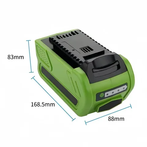 ❤️️ Для литиевой аккумуляторной батареи Green Walker 40 В, 2,5 Ач: совместим с триммером 29462/29472 и газонокосилкой G-MAX; ✅