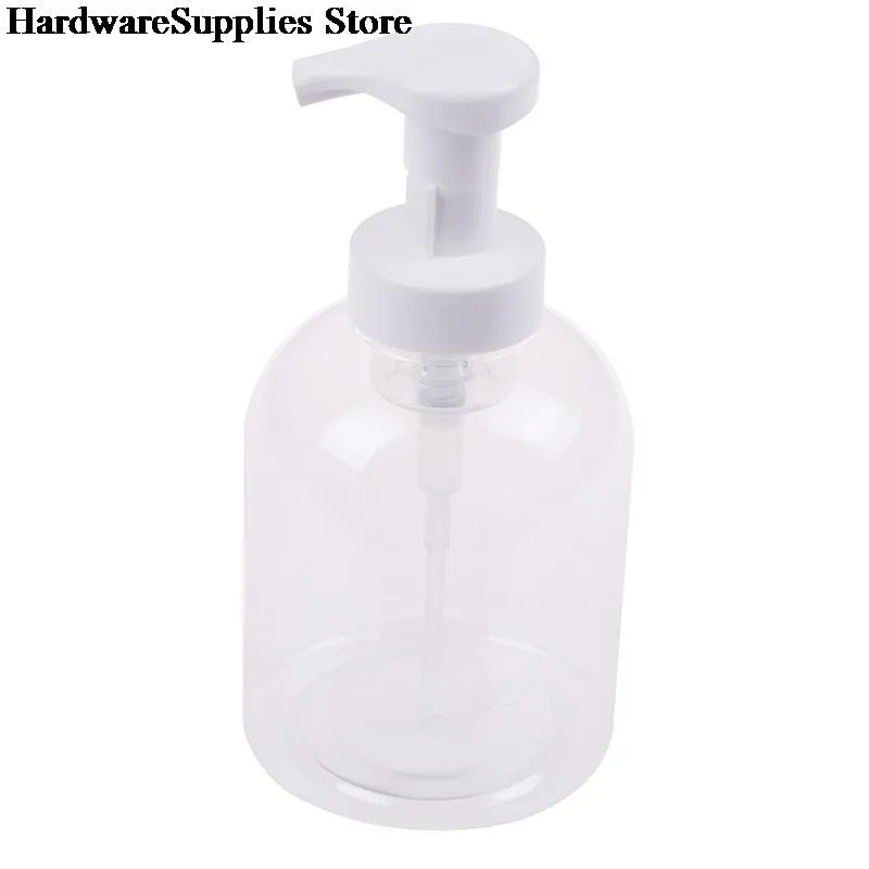 

New 500ml Clear Foam Pump Bottle Spray Bottles Soap Foaming Mousses Liquid Dispensers Household For Children's Health