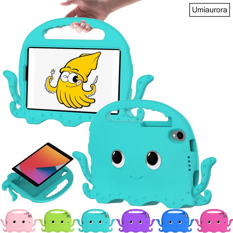 

Kids EVA Tablet Case For Lenovo Tab M8 8.0 TB-8505F TB-8506F M9 TB-310FU M10 Plus 3rd 10.6 TB-125FU X606F 10.1 X306F Stand Funda