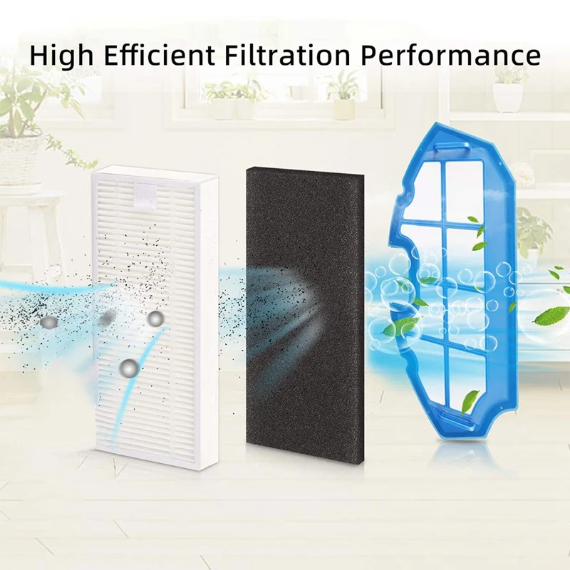 

Для Eufy Robovac 11 11C Cecotec Conga Excellence 990 Ecovacs Deebot N79S Hepa ролик для фильтра Brush первичный фильтр Mop