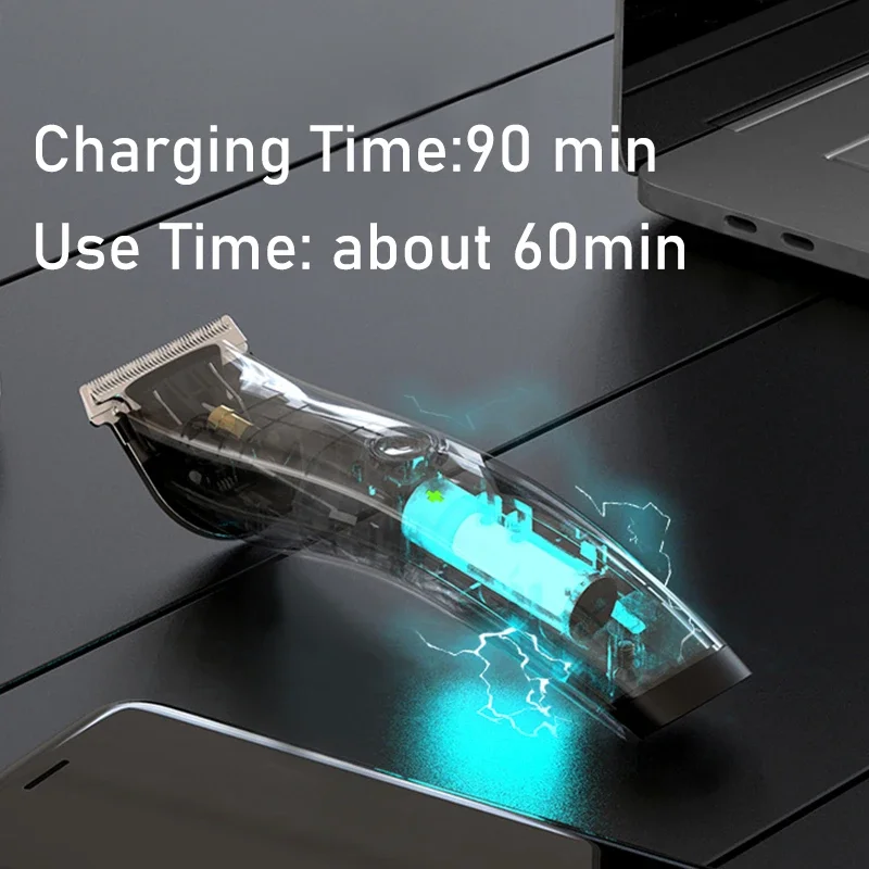 Машинка для стрижки волос Xiaomi Riwa Barber Shop мужчин с Т-образным стальным лезвием