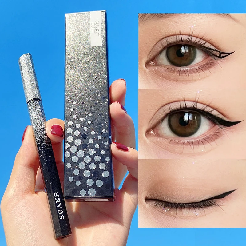 

Black Brown Liquid Eyeliner Pen Waterproof Fast Dry Long-lasting Not Easy To Smudge Eye Liner Pencil Make-up for Women Cosmetic