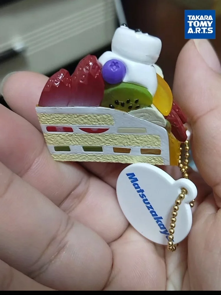 Фото Миниатюрная модель еды с пандой Takara Tomy, брелок для сумки, микроподвеска Gashapon из магазина Matsuzakaya Ueno, украшение для сумки для коллекционеров №5