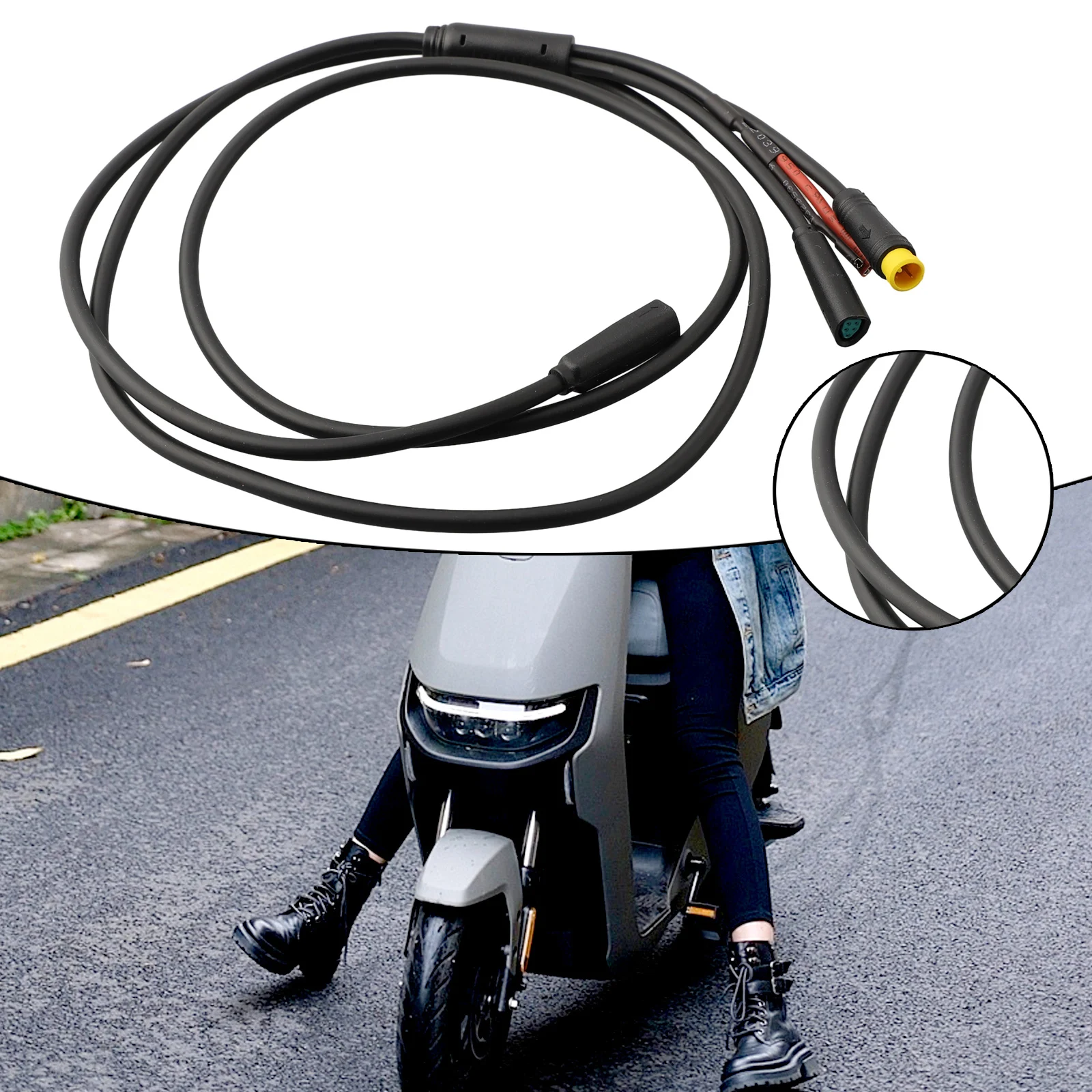1 шт. 30 см кабель двигателя для электровелосипеда 1T3 Bafang M510 M600 совместимость с