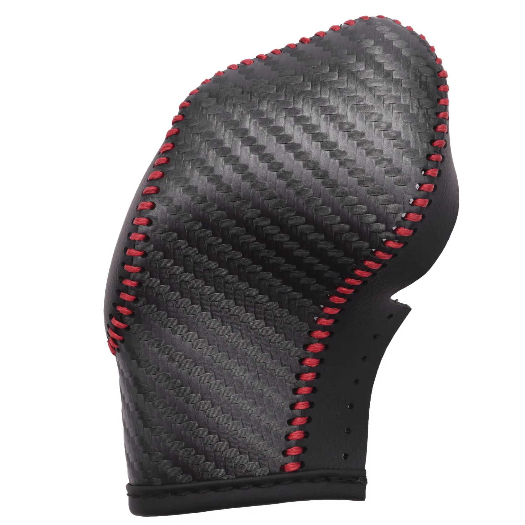 Автомобиль PU Carbon Look Red чехол для рычага переключения передач Ford EcoSport Escape / Fusion /C-Max