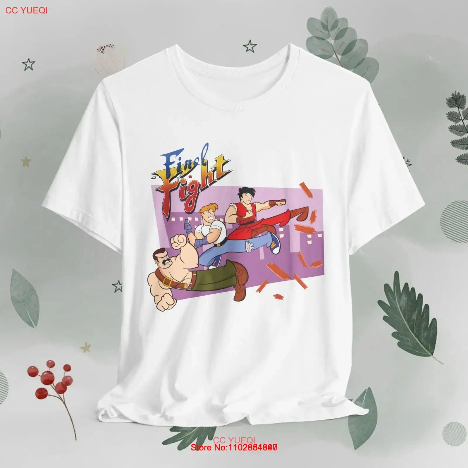 Футболка Final Fight Аркада Майк Хаггар Ностальгия 90-е игра Коди Гарень