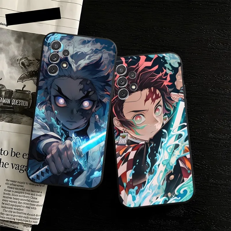

Demon Slayer Anime Phone Case For Samsung A34 A52 A53 A51 A14 A50 A33 A13 A22 A31 A54 A03S A21 A81 A42 Silicone Back Cover