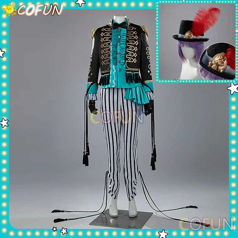 COFUN [Индивидуальный] Twisted Wonderland COS Stage In Playful Land Floyd Косплей Костюм Хэллоуин Игровой