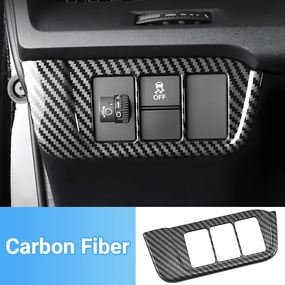 

ABS Автомобильная фара Регулировка переключатель ручка панель управления украшение стикер аксессуары для Honda CR-V CRV CR V 6 Gen 2023 2024