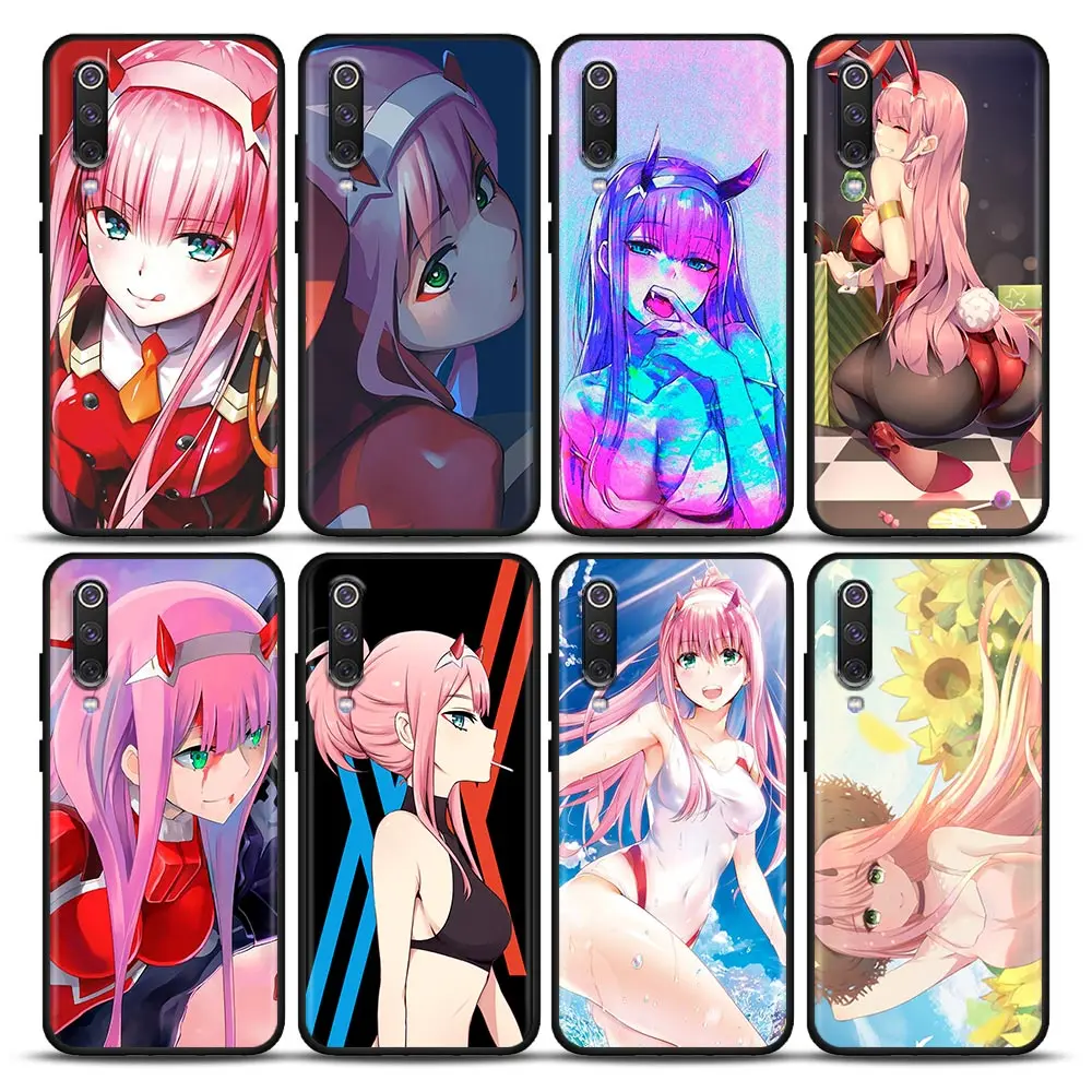 

Zero Two Anime Darling In The Franxx Silicone Case For Xiaomi Mi 9 9se 8 10 10T A2 Lite 10S 9T CC9 Note 10 Pro 9Lite Cover Funda