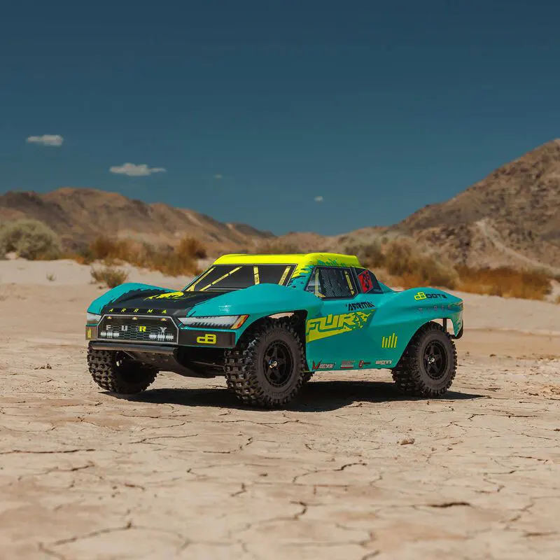 Фото ARRMA 1/10 ARA3521 FURY Бесщеточная версия 2/3S задний привод короткая карта RTR RC электрическая модель автомобиля с дистанционным управлением №3