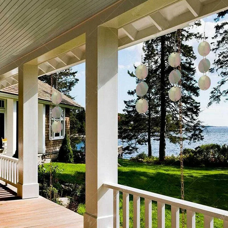 96 отражающих дисков для отпугивания птиц отражающее подвесное устройство