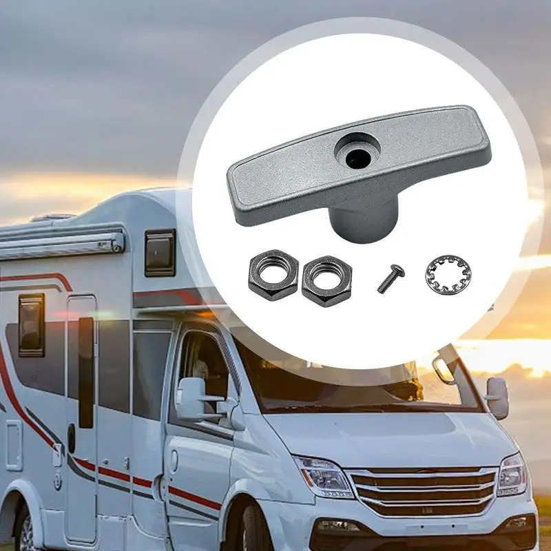 Рукоятка канализационного клапана RV запасной клапан для отходов зеркальный