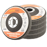 5pcs 800 4 5 x 78 nylon fiber flap disc polishing grinding wheelscouring pad buffing wheel for angle grinderabrasive discs