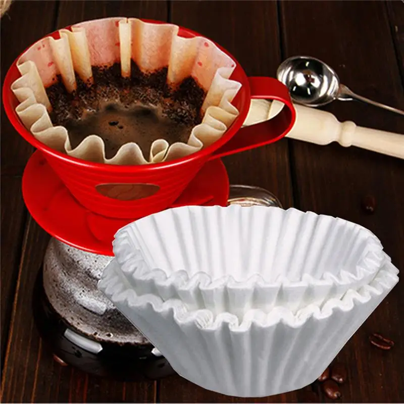 

1000pcs Coffee Filter Paper Useful Convenient Unbleached Coffee Filter for Kitchen Indoor