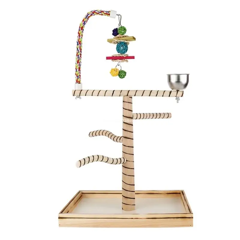 

Climbing Toy for Birds Pet Climbing Decoration Swing Training Perch Parrots Cage Toy Gym Chew Toy Playstand Dropship