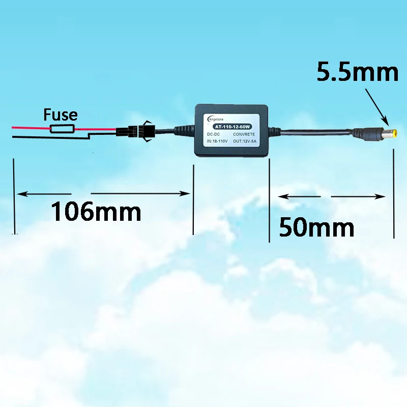 RCNUN 9 В 12 24 36 48 60 72 В84 В96 до 5 А понижающий преобразователь постоянного тока в
